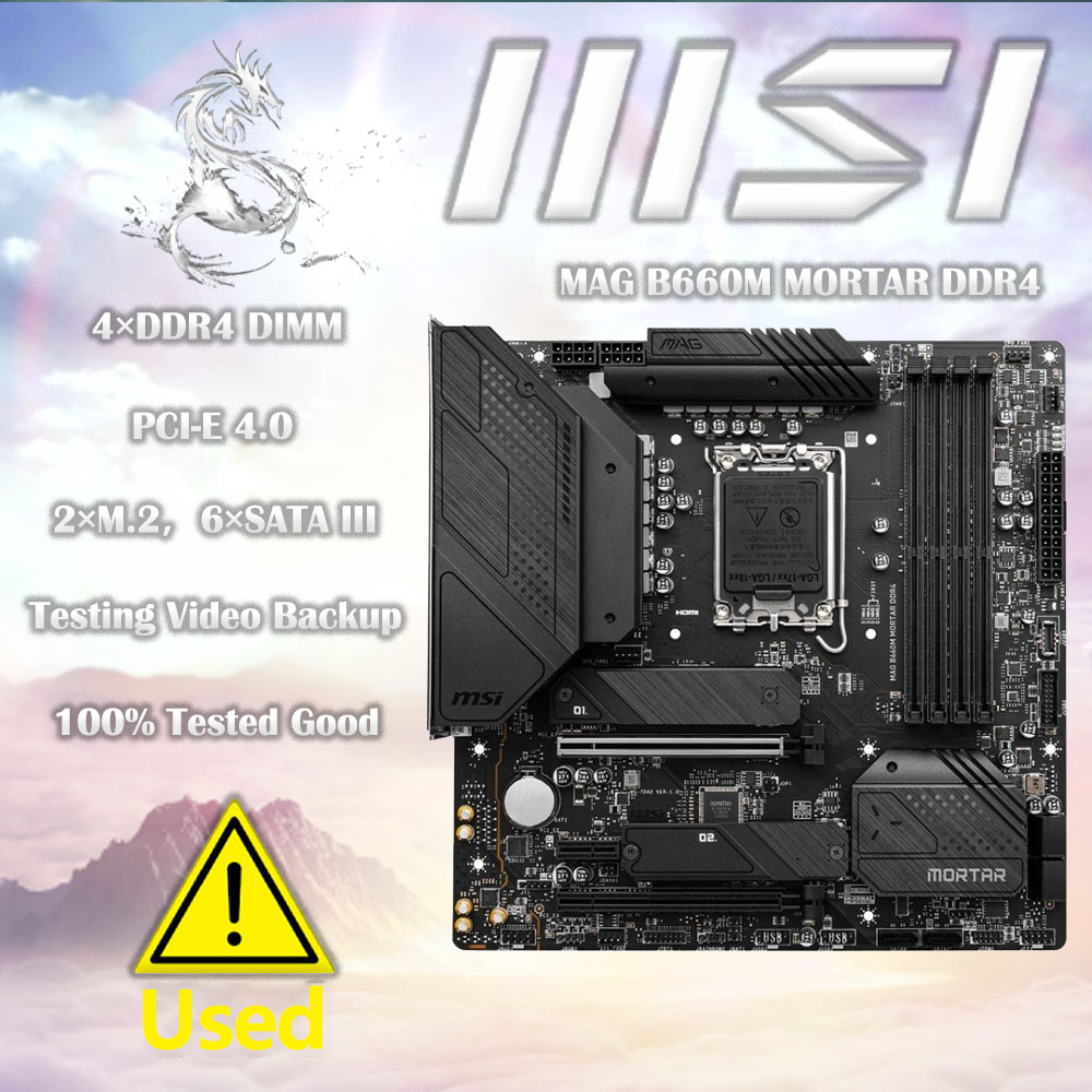 MSI B660M MORTAR DDR4 Intel B6 - X870E Atx Motherboard ulasan dan harga